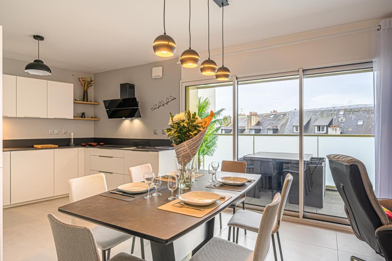 L'Audacieux - Appt Neuf Avec Vue Sur Les Toits Apartment Vannes Exterior foto